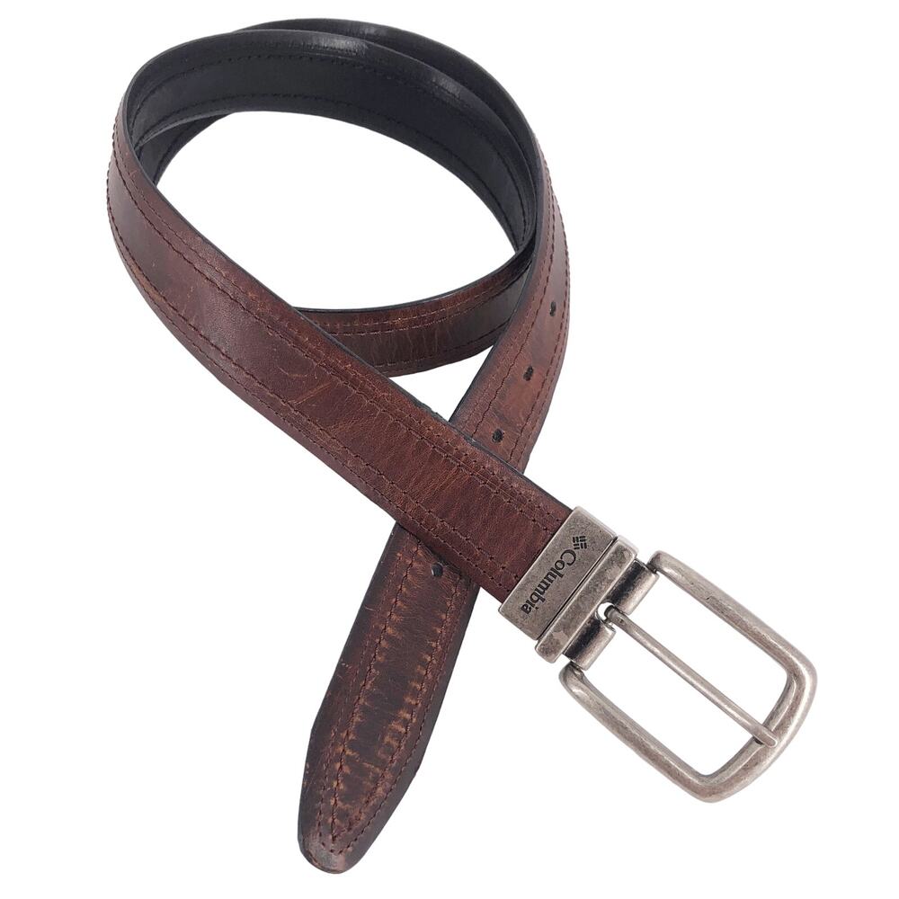 Columbia reversible leather belt